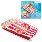 Intex 58779EU Aufblasbare Matratze, Popcorn, mit Griffen