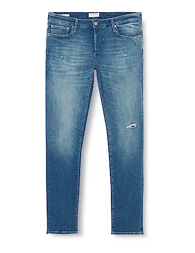 JACK & JONES Herren Jjitim Jjicon Jj 159 Jeanshose, Blue Denim