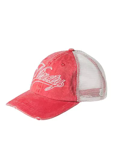 JACK & JONES Men's JACTEAM Trucker Cap, Rococco Red