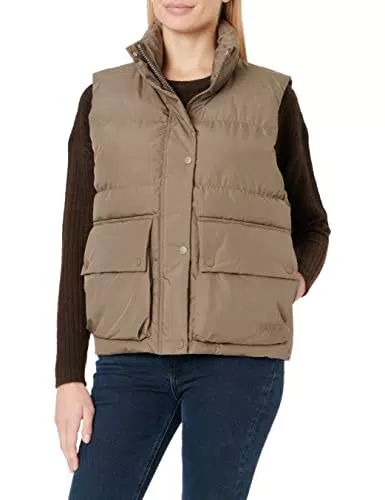 JACK & JONES Women's JXCARLA Note Puffer Vest SN Pufferweste
