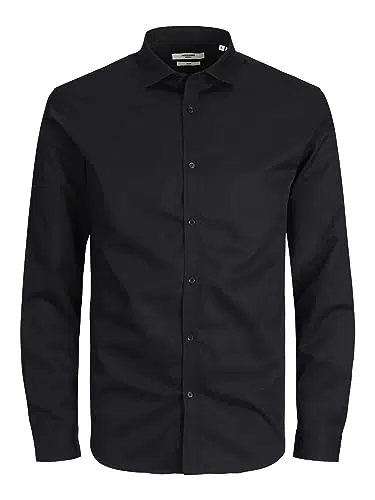 JACK&JONES PLUS Herren JPRBLACARDIFF Shirt L/S PS NOOS Hemd