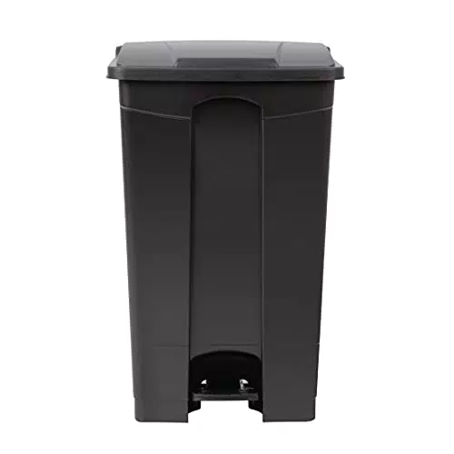 Jantex,CW724,Kitchen AA8Pedal BinBlack - 87Ltr