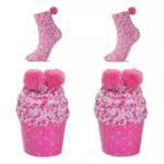 JARSEEN 2Box Kuschelsocken Weiche Bequeme Warme Flauschige Haussocken für Damen Mädchen Weihnachtssocken Valentinstag Geschen