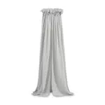 Jollein - Betthimmel Vintage Soft Grey 155cm - Grauer Baldachin für Babys & Kinder - Himmel für Babybetten - Bett Schleier grau - Schlafzimmerdekoration - Moskitonetz