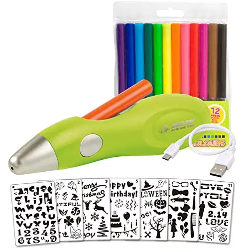 Jolly Airbrush Fun, Farben sprühen für Kinder, Ungiftig