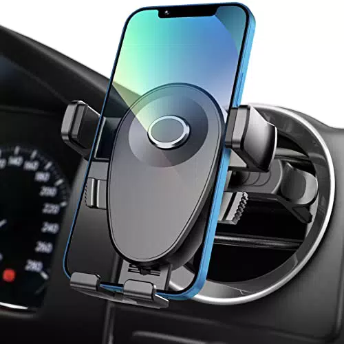 Kaome Handyhalterung für Runde lüftungen Mercedes Benz Handyhalterung Auto Lüftung Einhandbedienung Kratzschutz KFZ Handy Halterung für iPhone Samsung Galaxy Huawei