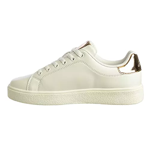 Kappa Damen San Remo Women Leichtathletik-Schuh, Weiß Rosa