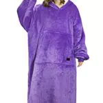 Kato Tirrinia Übergroße Lang Hoodie, Warme Sweatshirt Decke