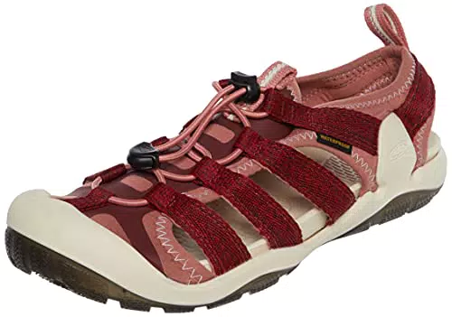 KEEN Damen Clearwater Ii Cnx athletic sandals, Red Dahlia Andorra
