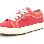 Kickers Jungen Unisex Kinder Geeck Sneaker, Rouge Orange