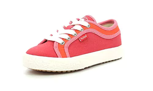 Kickers Jungen Unisex Kinder Geeck Sneaker, Rouge Orange