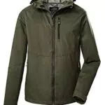 Killtec Herren Softshelljacke/Outdoorjacke mit Kapuze KOS 84 MN SFTSHLL JCKT; dunkeloliv 39142-000