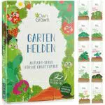 Kinder Pflanzen Set: Tolles Kinder Anzuchtset mit 10 Sorten Pflanzen Samen Gemüse Samen