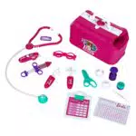 Klein Theo 4601 Barbie Arzttasche, Mit Stethoskop, Brille
