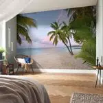 Komar XXL4528 National Geographic Paradise Morning Wandbild Tapete