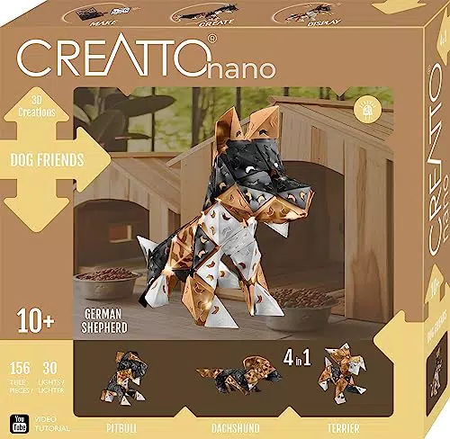 KOSMOS 3805 CREATTO Hunde 3D-Leuchtfiguren entwerfen