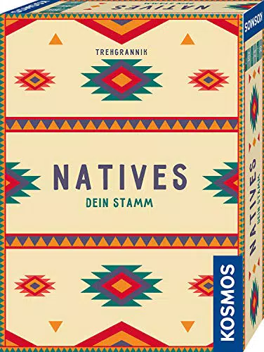 KOSMOS 695033 Natives - Dein Stamm, Kompaktes Kartenspiel mit einfachen Regeln und taktischer Raffinesse