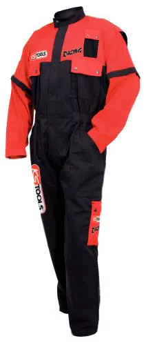 KS Tools 100393 Overall, rot/schwarz, X