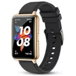KUUFER Smartwatch, Fitness Tracker mit 1, 57 Zoll Quadrat Personalisiertem Bildschirm