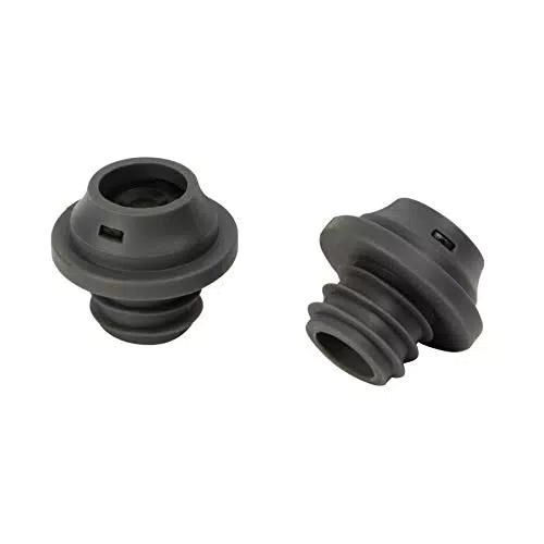 Le Creuset, 2-er Set Verschlüsse für Weinpumpen, Weinkonservierung
