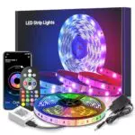 LED Strip 6m, RGB LED Streifen, Lichterkette mit Fernbedienung Upgrade auf 6m