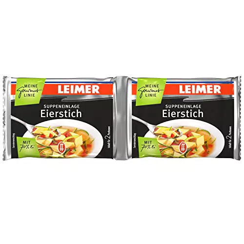 Leimer Suppeneinlage Eierstich, 2 x 50 g