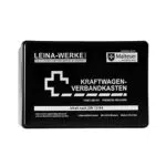 Leina-Werke 10002 KFZ-Verbandkasten Standard, Schwarz/Weiß