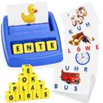 LET'S GOS! Buchstaben Lernen-Lernspiele ab 2-8 Jahre-Interessantes Geschenk
