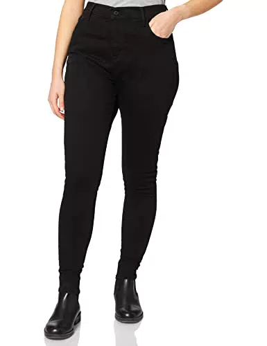Levi's Damen 720™ High Rise Super Skinny Jeans, Black Celestial