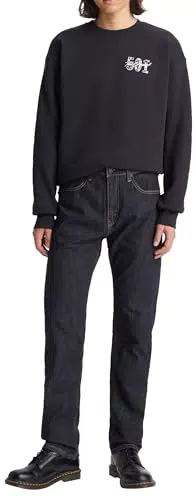 Levi's Herren 505 Regular Fit Jeans Dark Rinse 34W /34