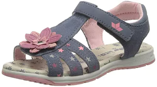 Lico Mädchen Manja V Sandale, blau/rosa