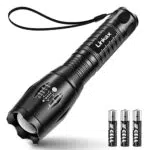 Linkax LED Taschenlampe, Superhell Zoombare Taschenlampen für Kinder