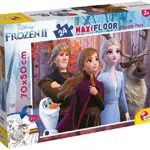 Lisciani 86658 Disney Puzzle 2 in 1 doppelseitig Supermaxi 24 Stück Die Eiskönigin Frozen