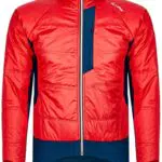 Löffler hotBOND Primaloft 60 Fahrrad Iso-Jacke Herren rot/blau Größe EU 56