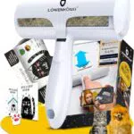 LÖWENKÖNIG Rolli 2.0 Fusselrolle Tierhaare zum Hunde & Katzenhaare entfernen - Selbstreinigender Katzenhaarentferner - Ideal für Sofa