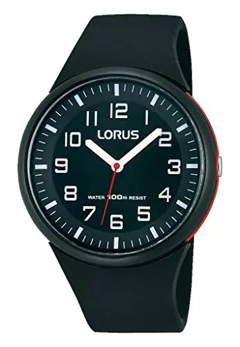 Lorus Fashion Damen-Uhr Edelstahl und Kunststoff mit Silikonband RRX47DX9