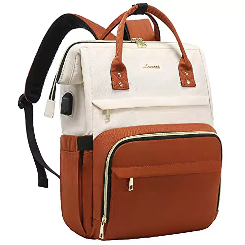 LOVEVOOK Laptop Rucksack Damen mit 15, 6 Zoll Laptopfach