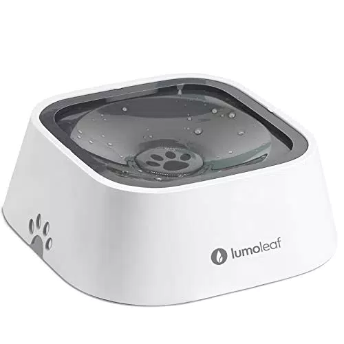 LumoLeaf Wassernapf für Hunde, 1L, Anti-Schwapp Fressnapf Hund Unterwegs