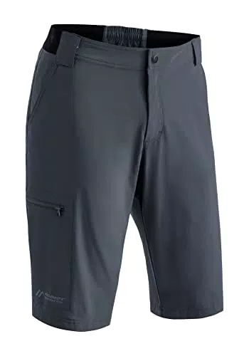 Maier Sports Herren Trekkinghose Norit Short M, ideal als Wanderhose