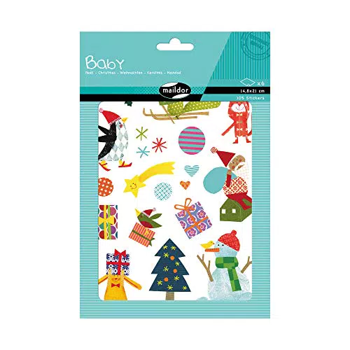 Maildor AE032O Baby Packung Stickers 1 Pack
