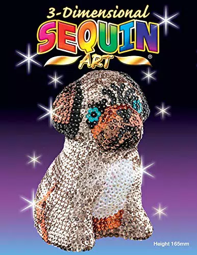 MAMMUT 8101702 - 3D Sequin Art Paillettenfigur Mops