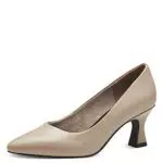 MARCO TOZZI Damen Pumps Blockabsatz Vegan, Grau, 39
