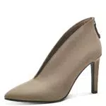 MARCO TOZZI Damen Pumps Elegant V-Ausschnitt, Braun