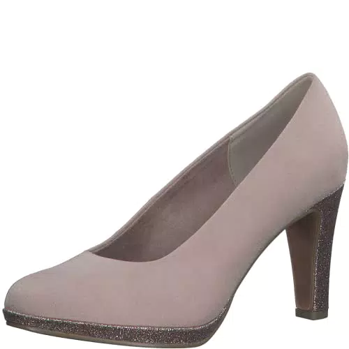 MARCO TOZZI Damen Pumps, Trichterabsatz, weiches FEEL ME Fußbett