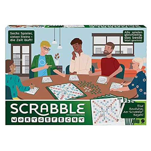 Mattel Games GTJ27 - Scrabble Wortgefecht, Gesellschaftsspiel