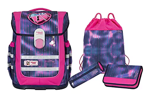 McNeill Schulranzen-Set 4-teilig Ergo Complete Pearl