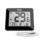 MEBUS digitales Thermometer Innen und Außen mit kabelgebundenem Außensensor
