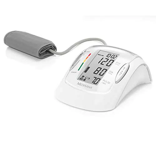medisana MTP Pro Oberarm-Blutdruckmessgerät, präzise Blutdruck und Pulsmessung mit Speicherfunktion