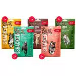 MERA Snacker Special Mix-Pack ohne Getreide, herzhaft softe Hundeleckerli für Training oder als Snack