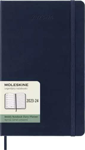 Moleskine Wochenplaner 2023-2024, 18-Monate-Kalender